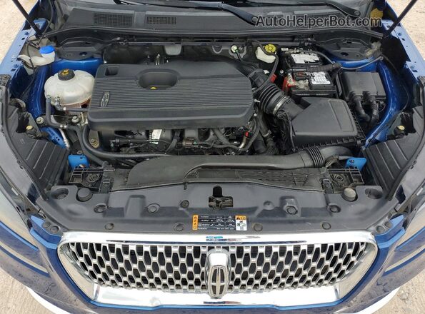 5LMCJ2C98LUL02562 2020 LINCOLN CORSAIR Blue Widok naklejki z numerem VIN