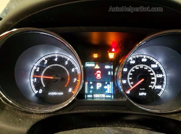 JA4AR3AW5GZ040301 2016 MITSUBISHI OUTLANDER Черный Вид щитка приборов