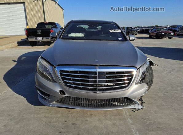 WDDUG8CB0GA214053 2016 MERCEDES-BENZ S-CLASS Серебряный Вид сзади