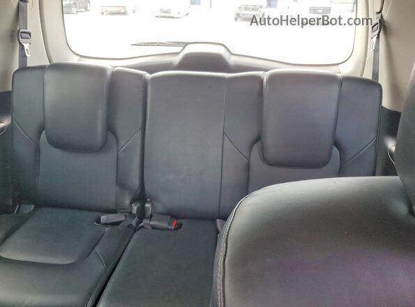 JN8AZ2NE9H9158312 2017 INFINITI QX80 Черный Вид задней части салона