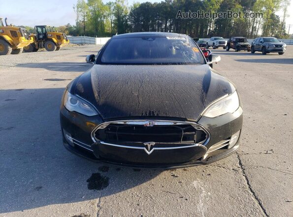 5YJSA1E13GF120884 2016 TESLA MODEL S Черный Вид сзади