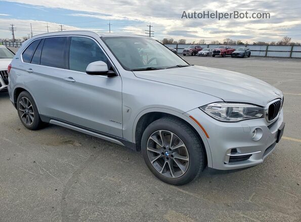 5UXKT0C33H0V95734 2017 BMW X5 Silver Вид спереду