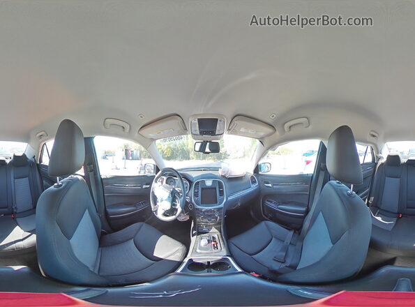 2C3CCAAG9JH320845 2018 CHRYSLER 300 Синий Панорамный вид салона 360°