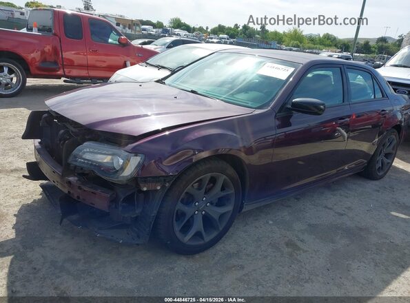 2C3CCAAG9LH205083 2020 CHRYSLER 300 Фиолетовый Передняя левая четверть