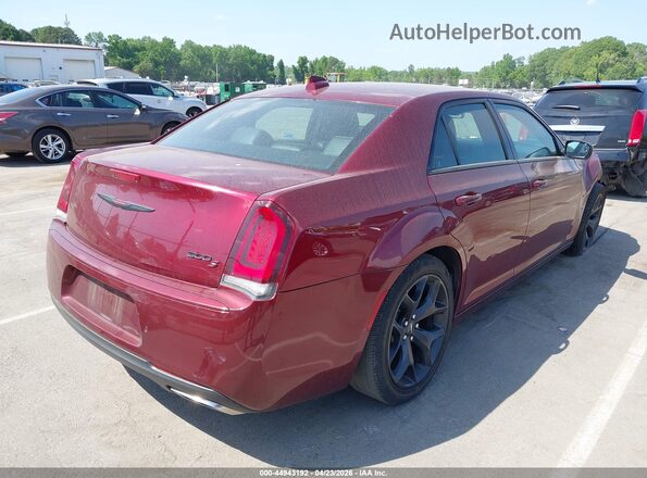 2C3CCABG0MH634287 2021 CHRYSLER 300 Бордовый Задняя правая четверть