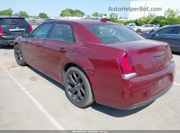 2C3CCABG0MH634287 2021 CHRYSLER 300 Бордовый Задняя левая четверть