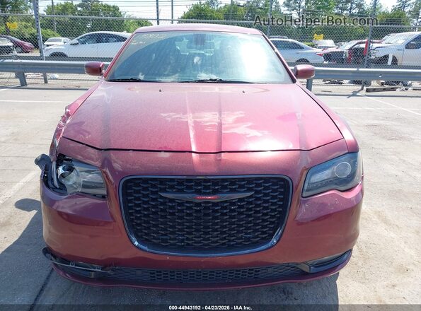 2C3CCABG0MH634287 2021 CHRYSLER 300 Бордовый Вид щитка приборов