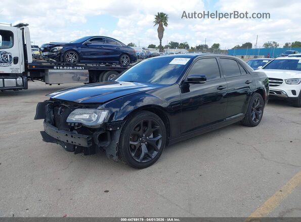 2C3CCABG1NH154499 2022 CHRYSLER 300 Black Front left