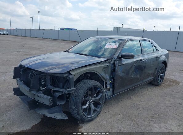 2C3CCABG3PH661715 2023 CHRYSLER 300 Black წინა მარცხენა ხედი სამი მეოთხედიდან