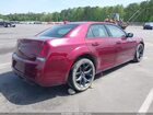 2022 Chrysler 300 S Бордовый vin: 2C3CCABG5NH187487