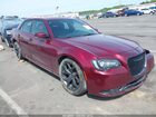 2022 Chrysler 300 S Бордовый vin: 2C3CCABG5NH187487