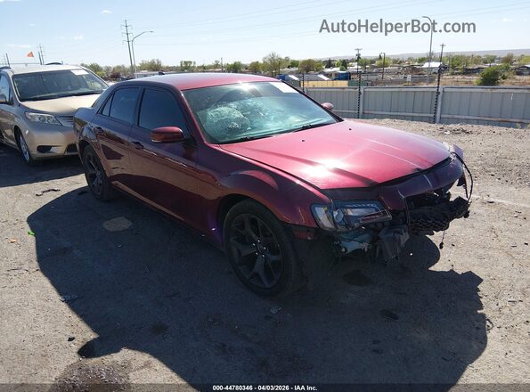 2C3CCABG8MH506959 2021 CHRYSLER 300 Maroon Przód prawy