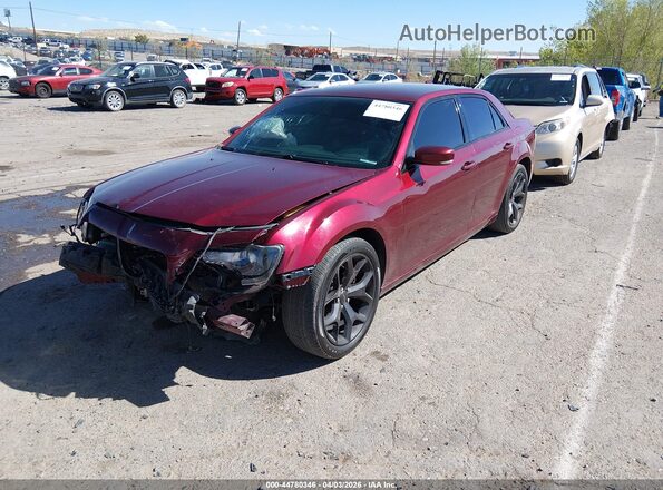 2C3CCABG8MH506959 2021 CHRYSLER 300 Maroon Przód lewy