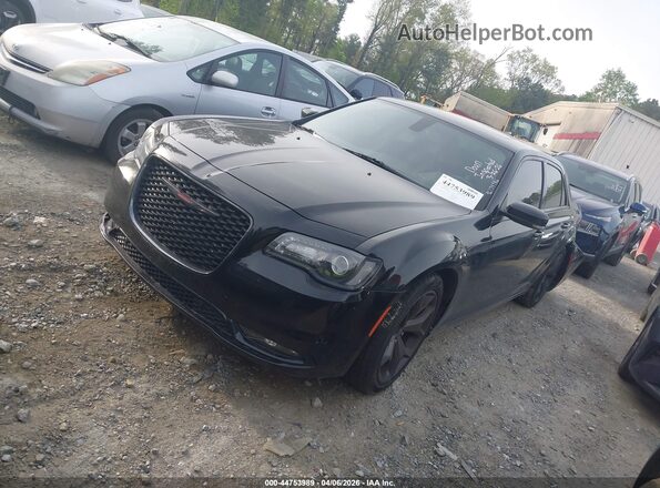 2C3CCABGXMH550039 2021 CHRYSLER 300 Черный Передняя левая четверть