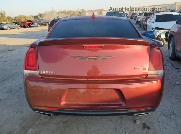 2C3CCABT1MH566854 2021 CHRYSLER 300 Красный Вид сзади