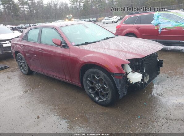2C3CCAGG7KH668491 2019 CHRYSLER 300 Красный Передняя правая четверть