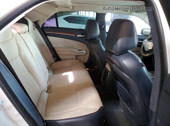 2C3CCAPG2GH343609 2016 CHRYSLER 300 White Widok tylnych siedzeń