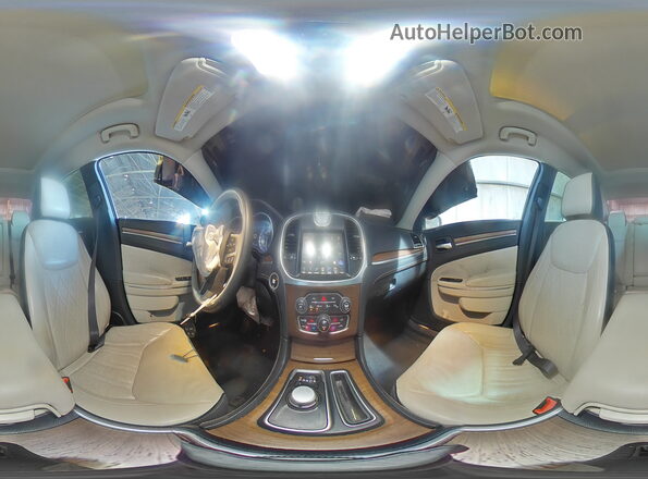2C3CCAPG2GH343609 2016 CHRYSLER 300 White Widok naklejki z numerem VIN