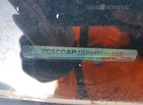 2C3CCAPJ8PH500488 2023 CHRYSLER 300 Черный Вид подкапотного пространства