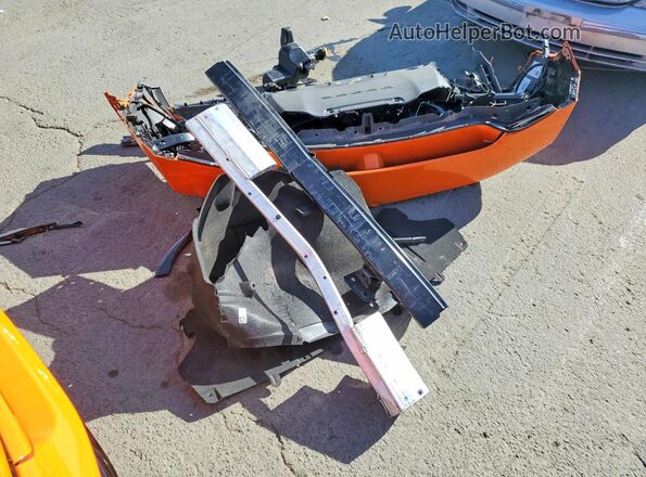 2C3CDBCK0SR542965 2025 DODGE CHARGER Orange ძრავის განყოფილების ხედი