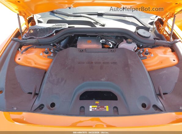 2C3CDBCK0SR542965 2025 DODGE CHARGER Оранжевый Вид сзади
