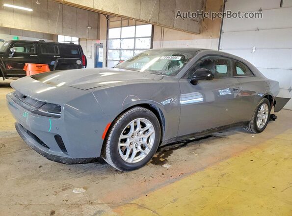 2C3CDBCKXSR536882 2025 DODGE CHARGER Gray Առջևի ձախ երեք քառորդ տեսարան
