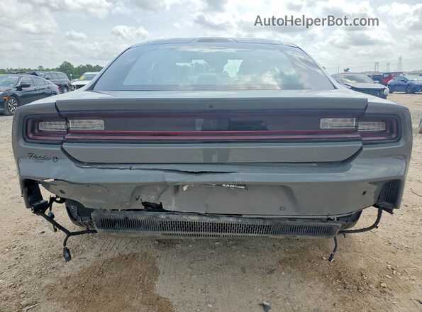 2C3CDBCKXSR536882 2025 DODGE CHARGER Gray უკანა ხედი