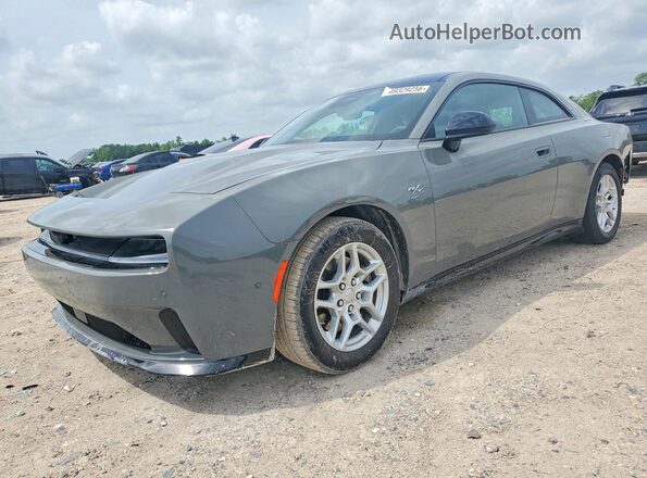 2C3CDBCKXSR536882 2025 DODGE CHARGER Gray წინა მარცხენა ხედი სამი მეოთხედიდან