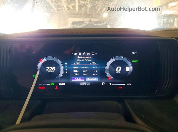 2C3CDBCKXSR536882 2025 DODGE CHARGER Gray ხელსაწყოთა პანელის ხედი