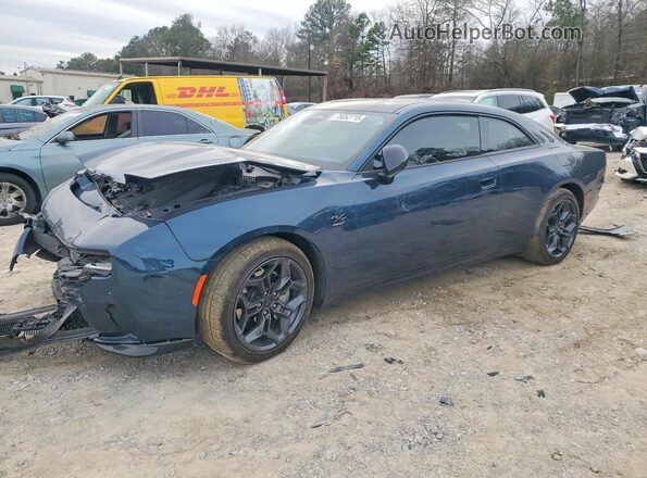 2C3CDBCKXSR542908 2025 DODGE CHARGER Blue Передня ліва чверть