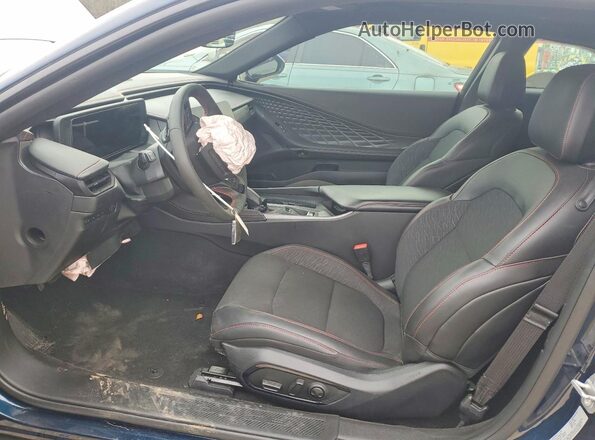 2C3CDBCKXSR542908 2025 DODGE CHARGER Blue Вид салону спереду