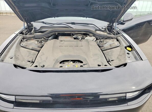 2C3CDBCKXSR543508 2025 DODGE CHARGER Черный Вид задней части салона