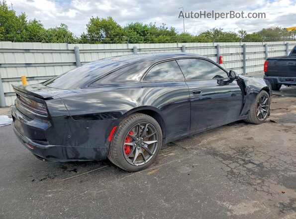2C3CDBDK3RR204968 2024 DODGE CHARGER Black Задня права чверть
