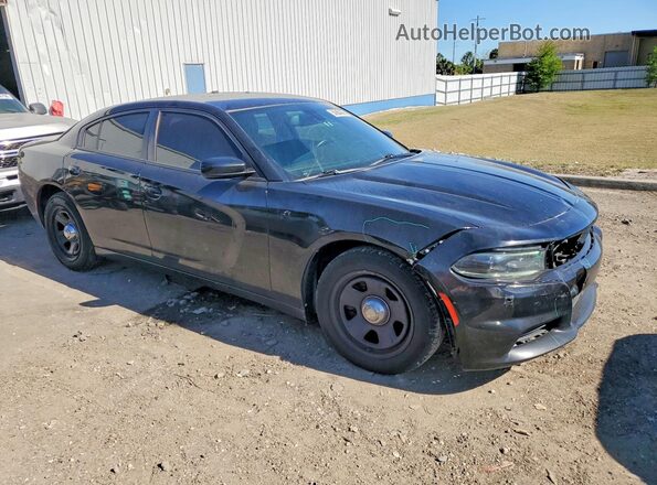 2C3CDXAT2HH660037 2017 DODGE CHARGER Black წინა მარჯვენა