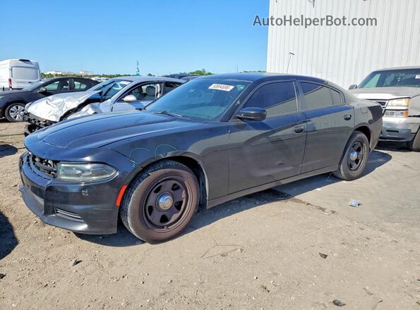 2C3CDXAT2HH660037 2017 DODGE CHARGER Black წინა მარცხენა ხედი სამი მეოთხედიდან