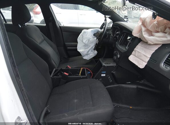 2C3CDXAT6PH533533 2023 DODGE CHARGER Белый Вид салона спереди
