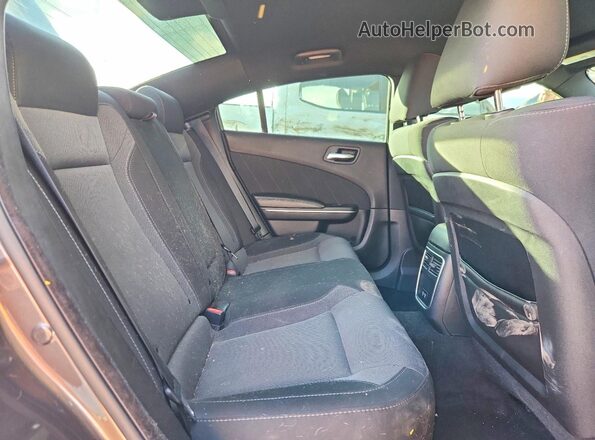2C3CDXBG0KH506189 2019 DODGE CHARGER Черный Вид задних сидений