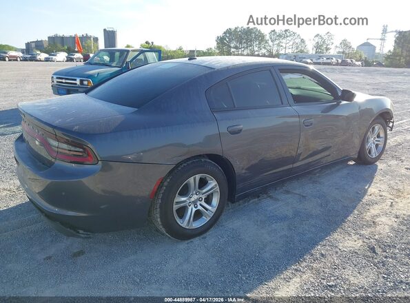 2C3CDXBG0MH624651 2021 DODGE CHARGER Серый Задняя правая четверть