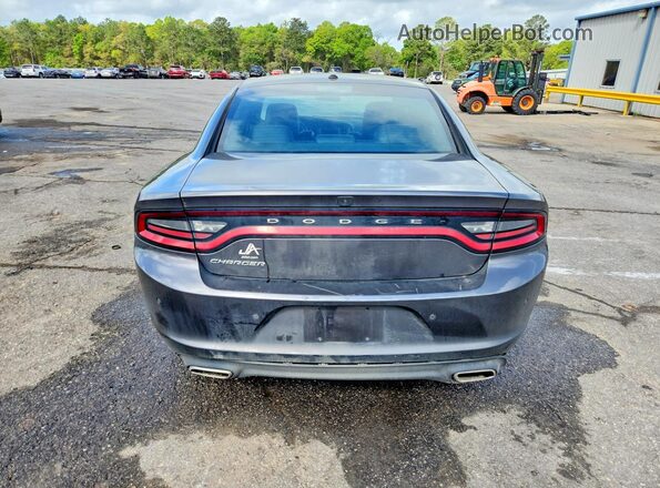 2C3CDXBG0NH179331 2022 DODGE CHARGER Gray Vista trasera