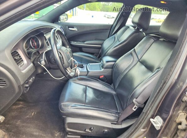 2C3CDXBG0NH179331 2022 DODGE CHARGER Gray Vista interior delantera
