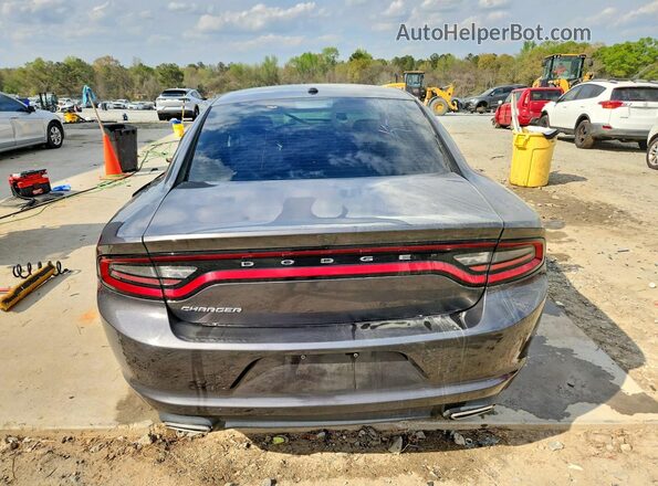 2C3CDXBG1MH580899 2021 DODGE CHARGER Серый Вид сзади