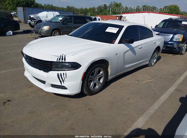 2C3CDXBG4PH550591 2023 DODGE CHARGER Белый Передняя левая четверть