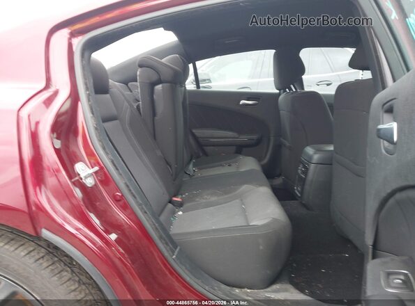 2C3CDXBG7NH190021 2022 DODGE CHARGER Темно-бордовый Вид наклейки с VIN-кодом