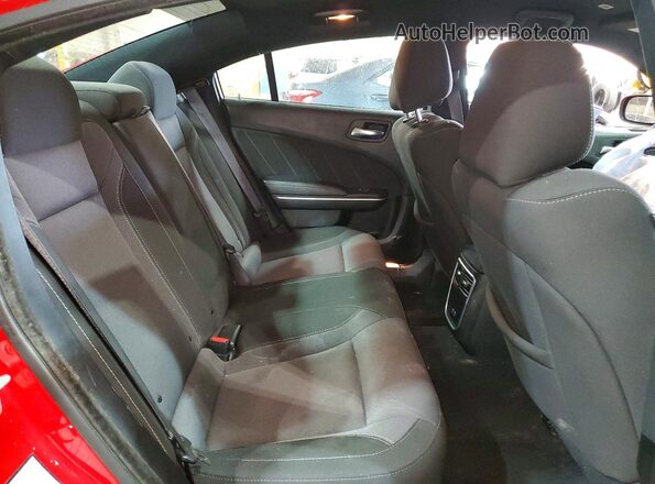 2C3CDXBG7NH224507 2022 DODGE CHARGER Красный Вид задних сидений