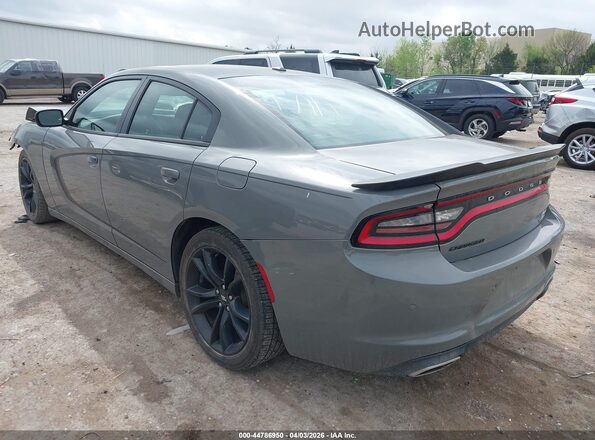 2C3CDXBG9HH553715 2017 DODGE CHARGER Серый Задняя левая четверть