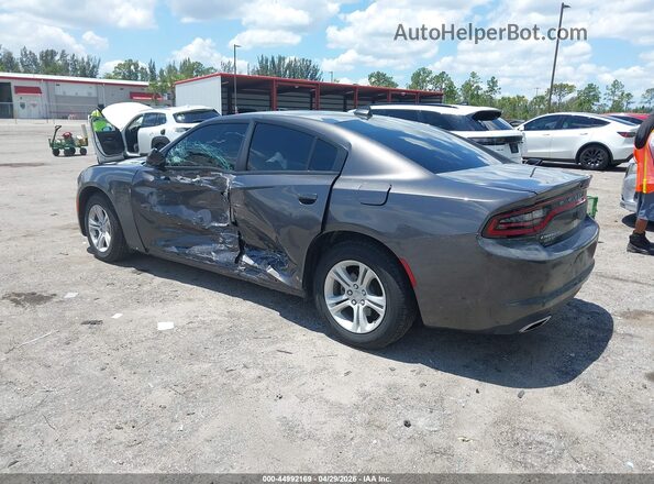 2C3CDXBG9PH688319 2023 DODGE CHARGER Серый Задняя левая четверть