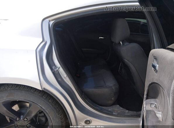 2C3CDXCT0HH523269 2017 DODGE CHARGER Silver Вид наклейки з VIN-кодом