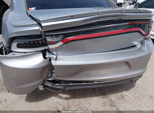 2C3CDXCT0HH523269 2017 DODGE CHARGER Silver Вид спереду