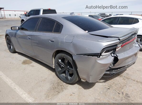2C3CDXCT0HH523269 2017 DODGE CHARGER Silver Задня ліва чверть