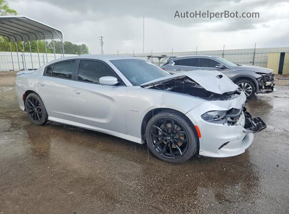 2C3CDXCT0LH216516 2020 DODGE CHARGER Серебряный Передняя правая четверть